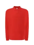 Polo manica lunga uomo in 100% cotone 210 g