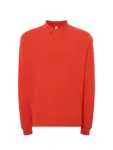 Polo manica lunga uomo in 100% cotone 210 g