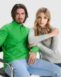 Polo manica lunga uomo in 100% cotone 220 g
