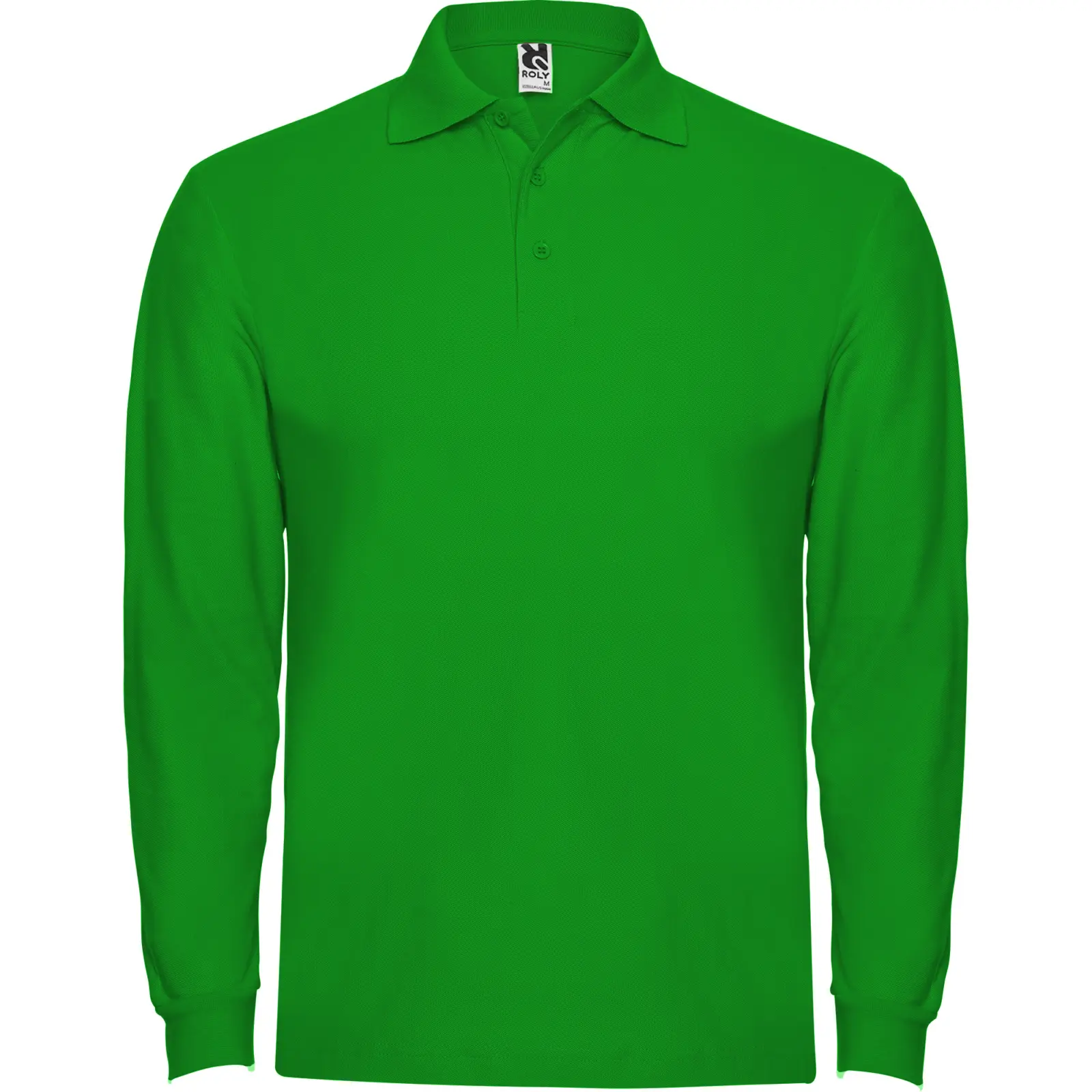 Polo manica lunga uomo in 100% cotone 220 g 5 Polo manica lunga uomo in 100% cotone 220 g 5