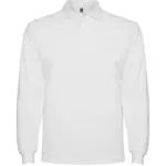 Polo manica lunga uomo in 100% cotone 220 g