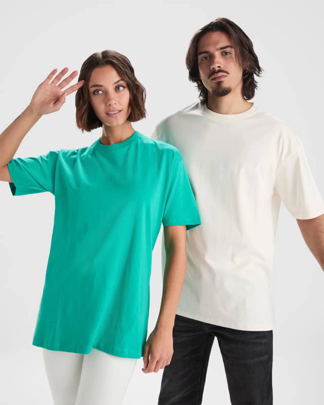 Polo unisex oversize in 100% cotone 210 g 3 Polo unisex oversize in 100% cotone 210 g 3