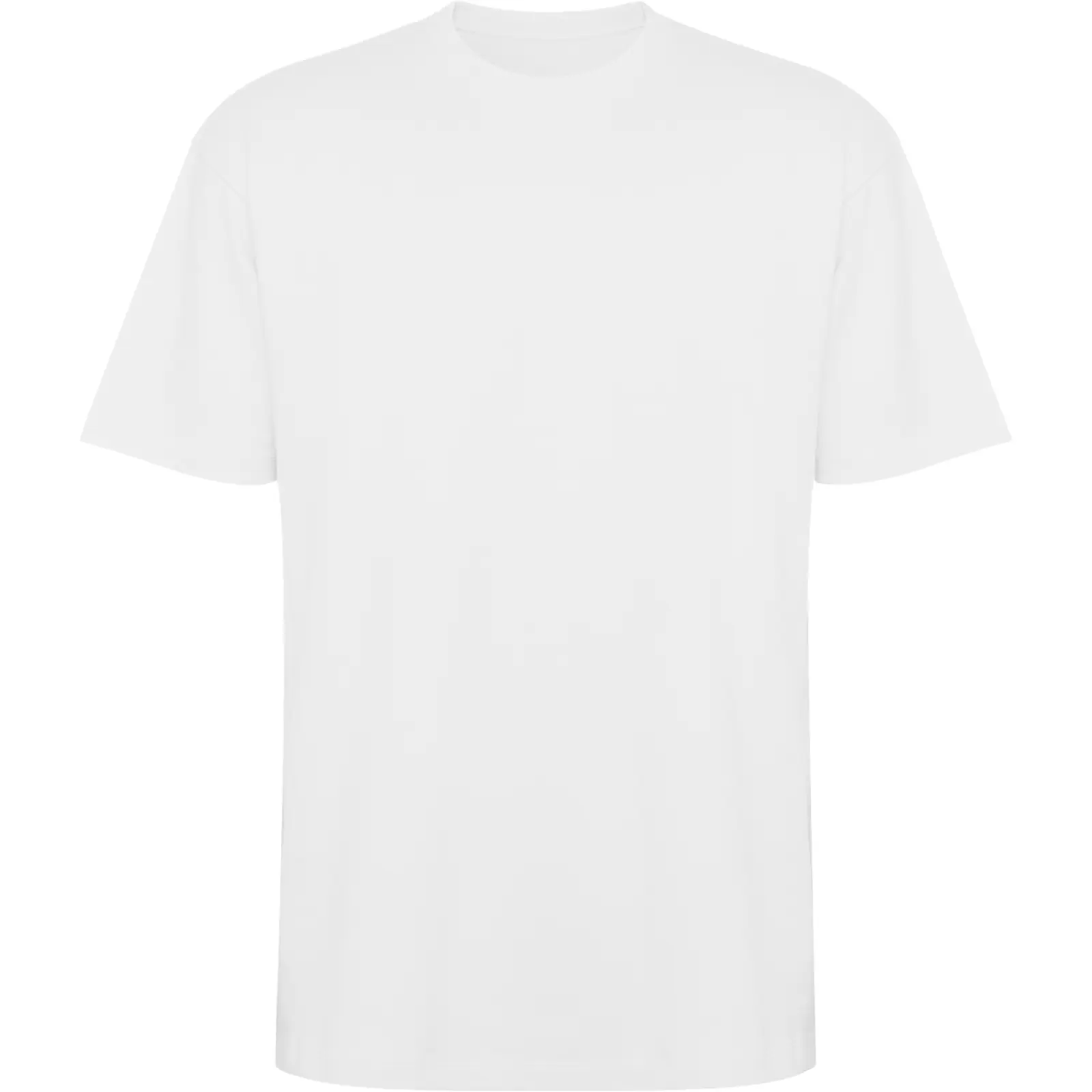 Polo unisex oversize in 100% cotone 210 g Bianco Polo unisex oversize in 100% cotone 210 g Bianco