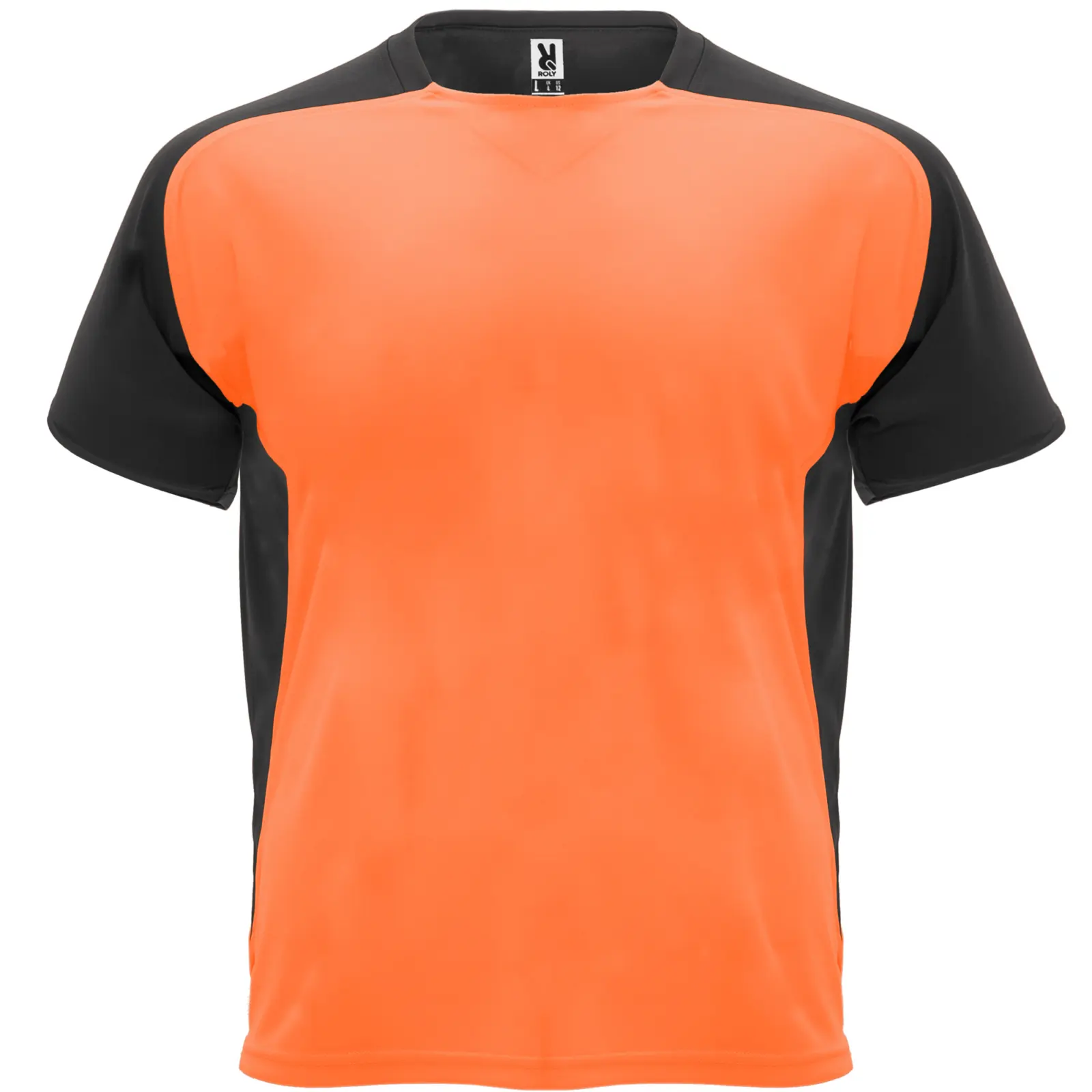 Polo uomo 140 g Arancione/Nero Polo uomo 140 g Arancione/Nero