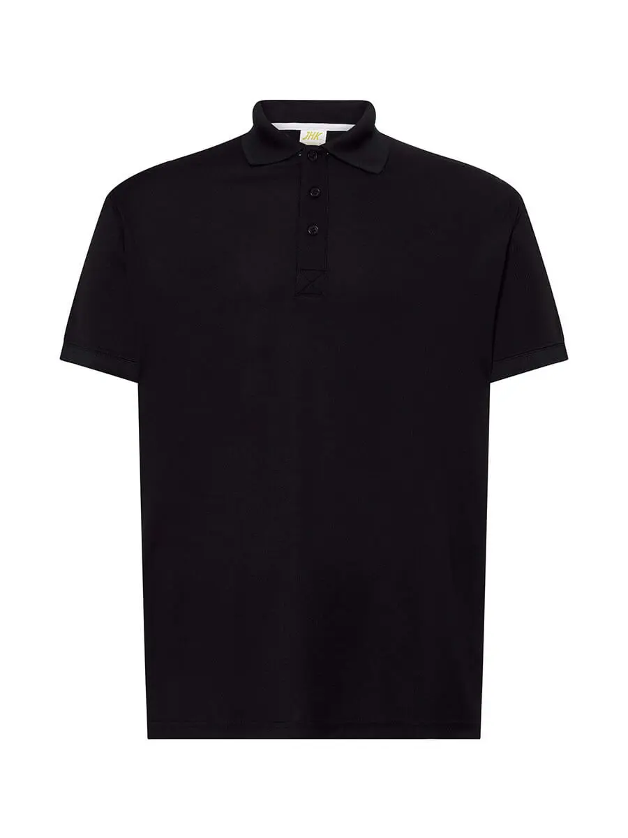 Polo uomo 160 g Nero Polo uomo 160 g Nero
