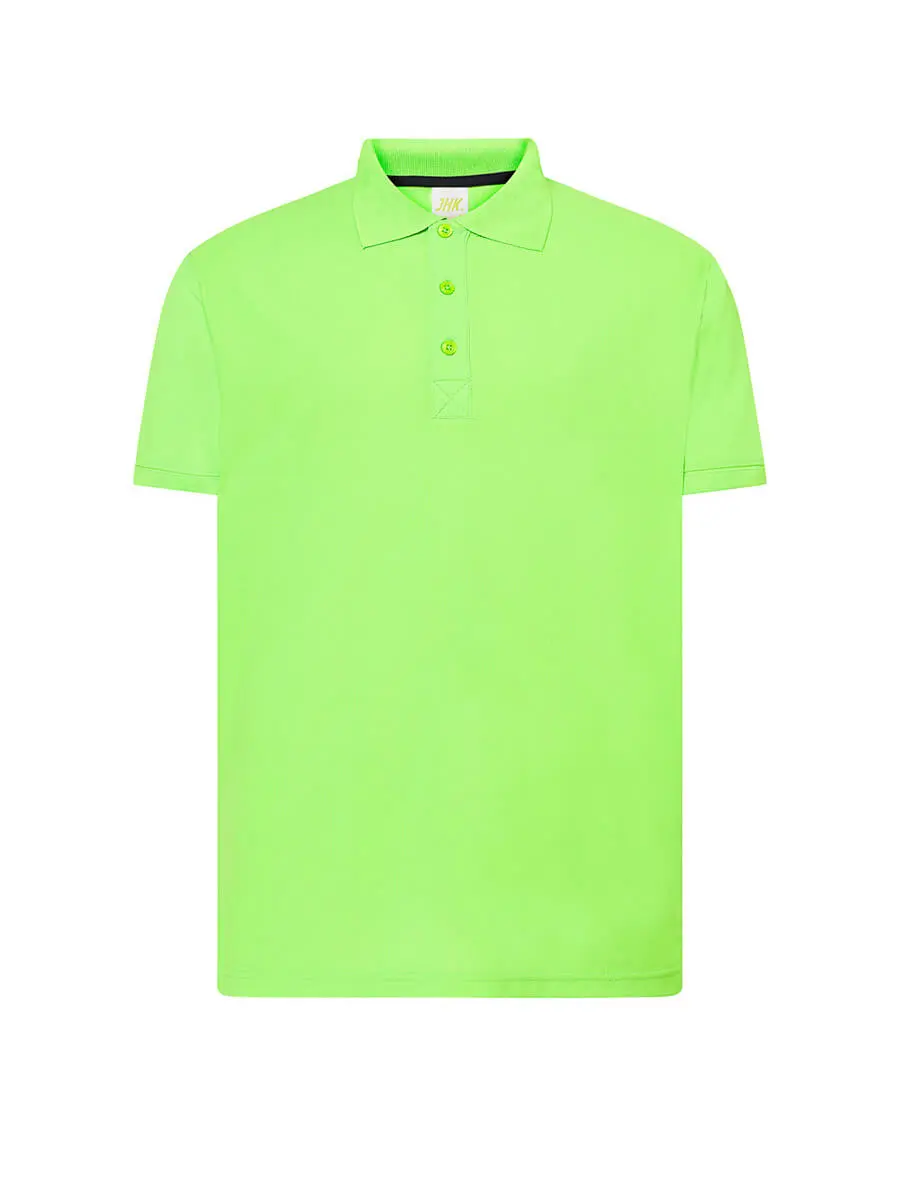 Polo uomo 160 g Verde lime fluo Polo uomo 160 g Verde lime fluo