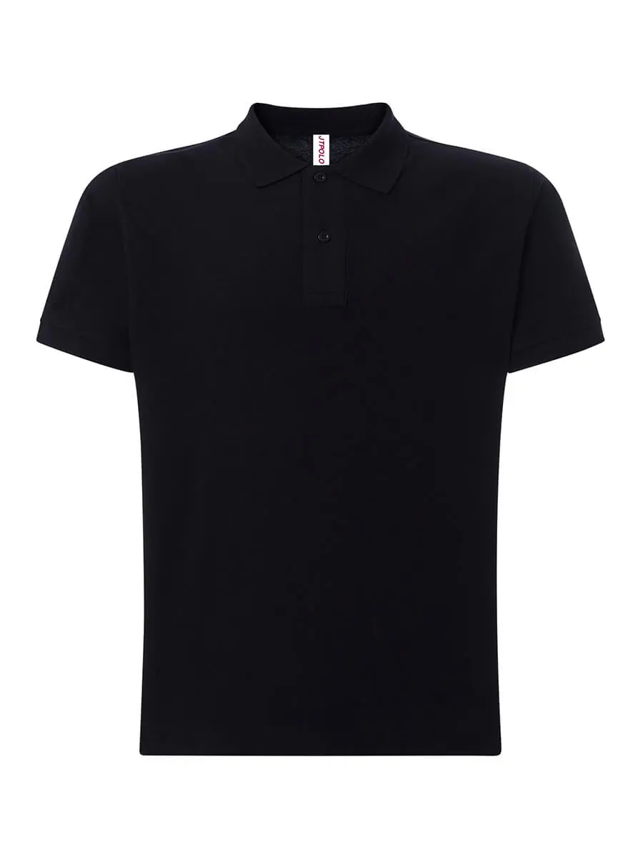Polo uomo in 100% cotone 180 g – 2E5CJ7WF7 Nero Polo uomo in 100% cotone 180 g – 2E5CJ7WF7 Nero