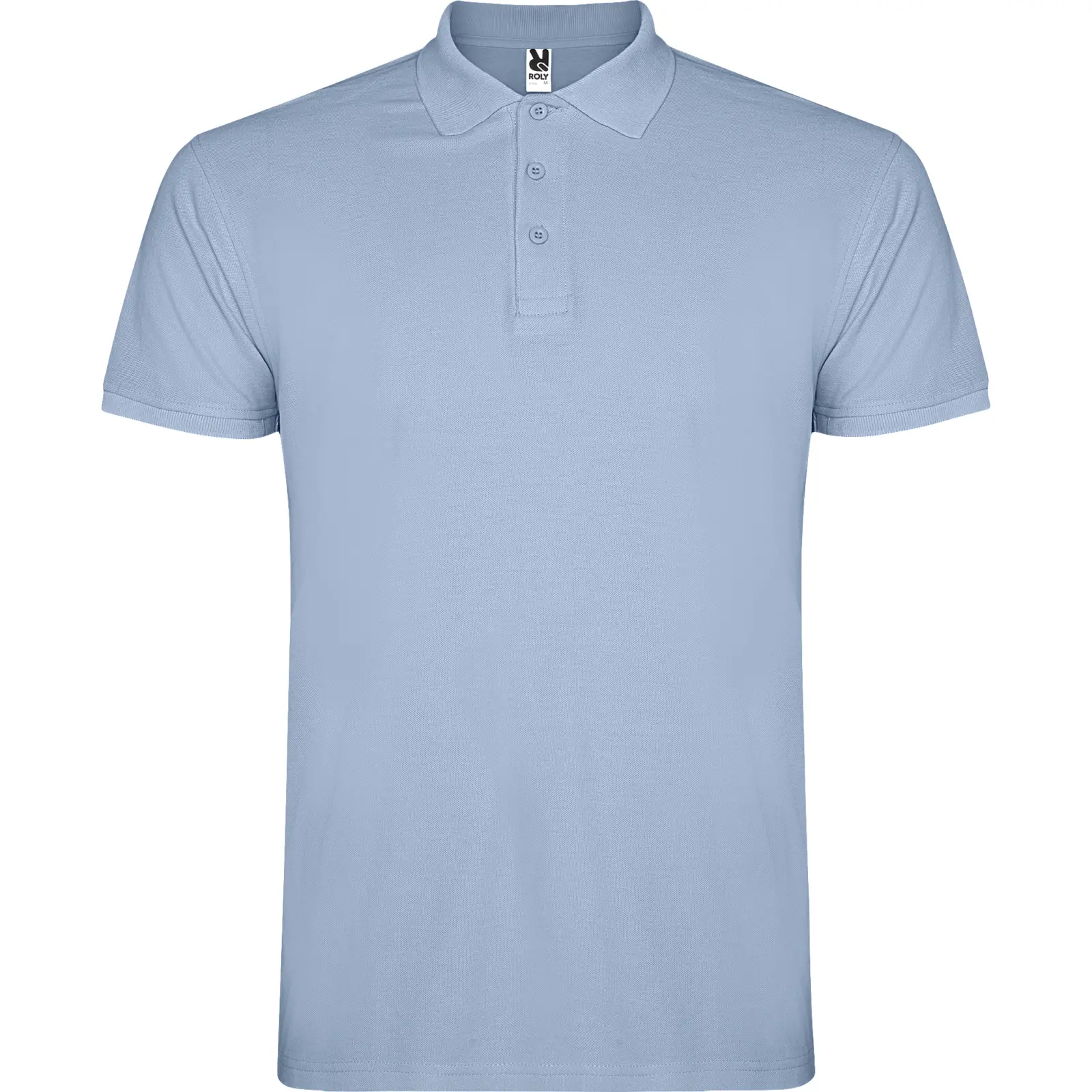 Polo uomo in 100% cotone 200 g Azzurro – Azzurro Zen Polo uomo in 100% cotone 200 g Azzurro – Azzurro Zen