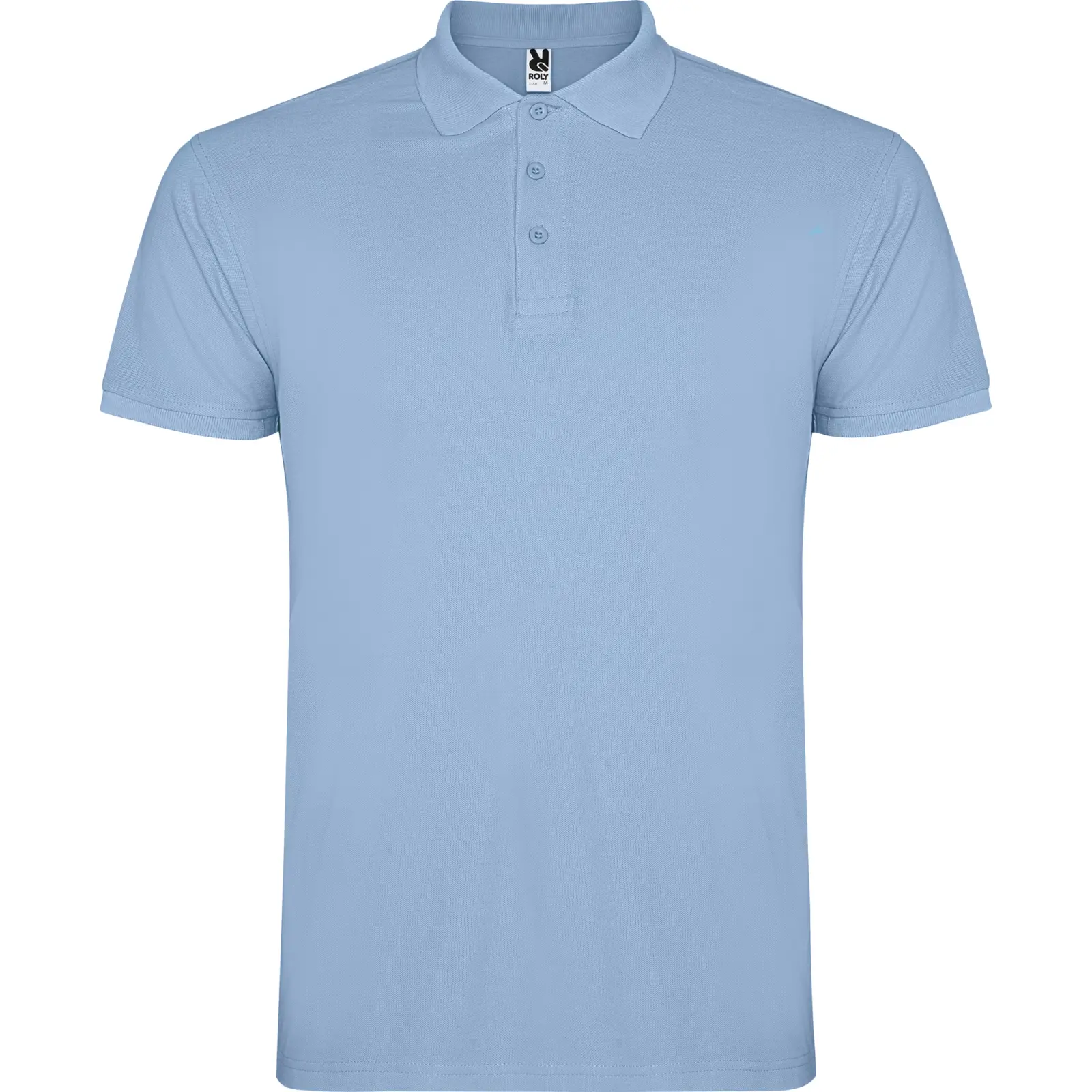 Polo uomo in 100% cotone 200 g Azzurro cielo Polo uomo in 100% cotone 200 g Azzurro cielo