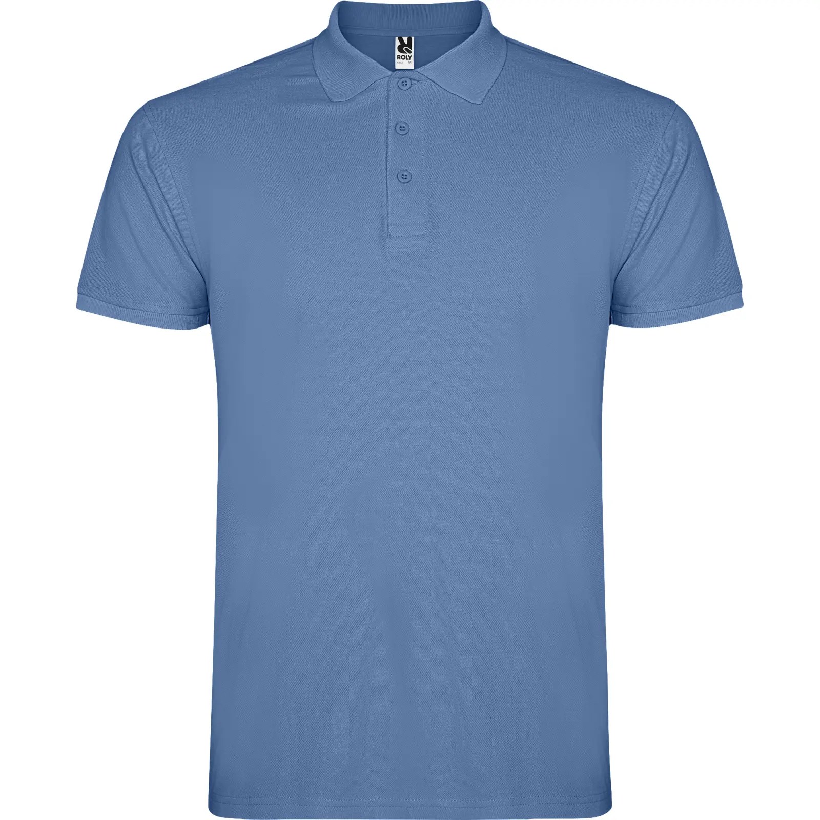 Polo uomo in 100% cotone 200 g Azzurro Polo uomo in 100% cotone 200 g Azzurro