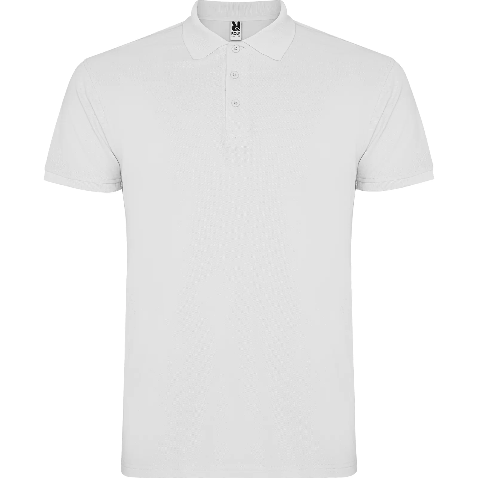 Polo uomo in 100% cotone 200 g Bianco Polo uomo in 100% cotone 200 g Bianco
