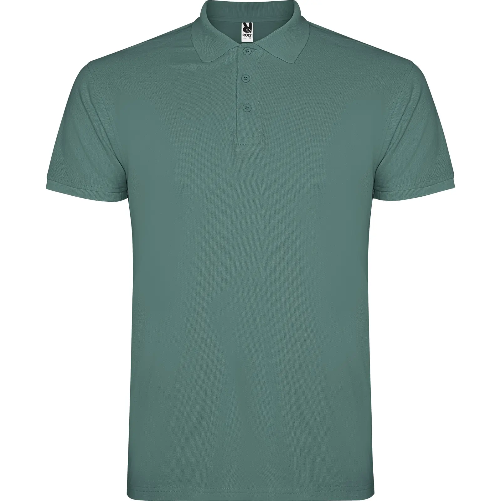 Polo uomo in 100% cotone 200 g Blu – Calm Blue Polo uomo in 100% cotone 200 g Blu – Calm Blue
