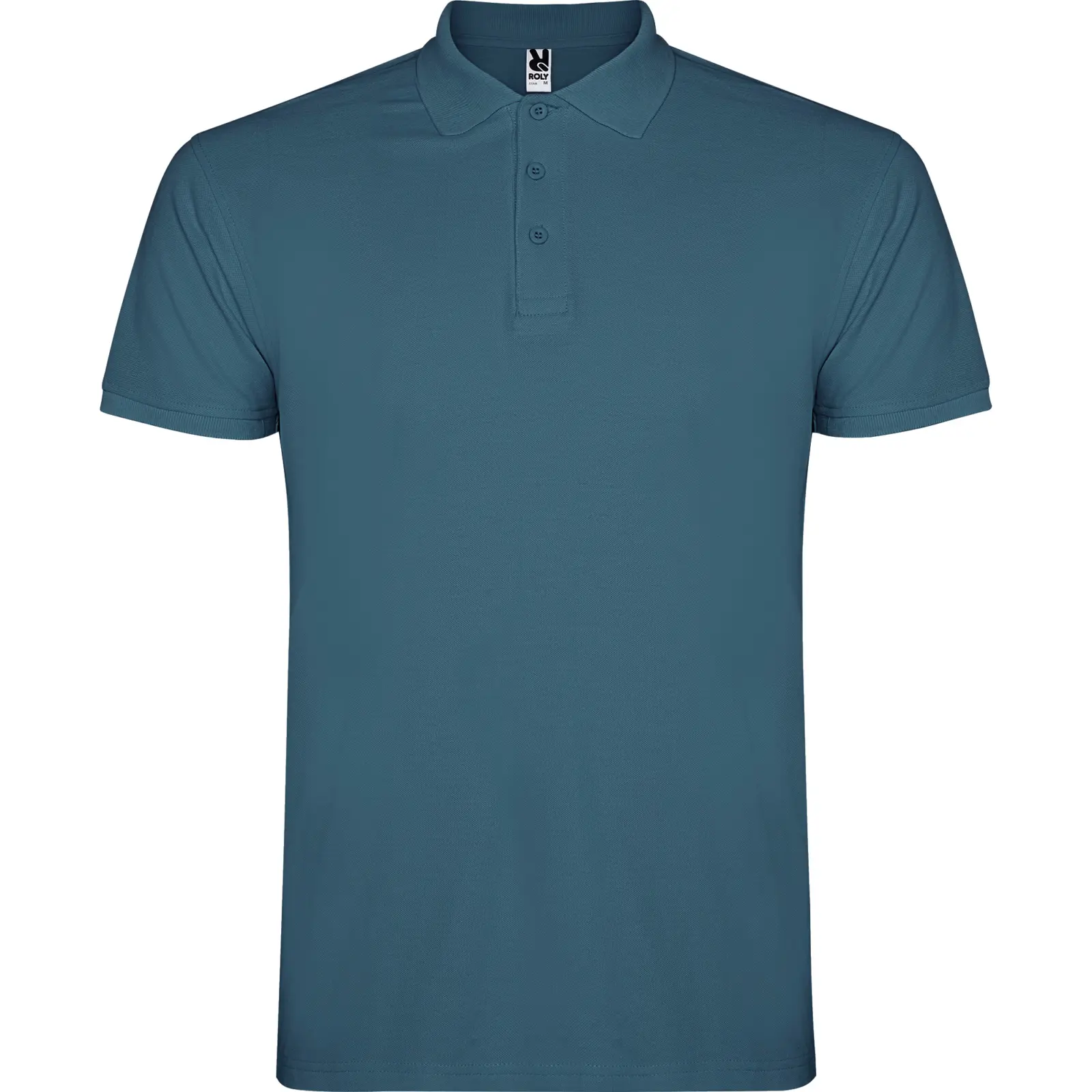 Polo uomo in 100% cotone 200 g Blu Polo uomo in 100% cotone 200 g Blu