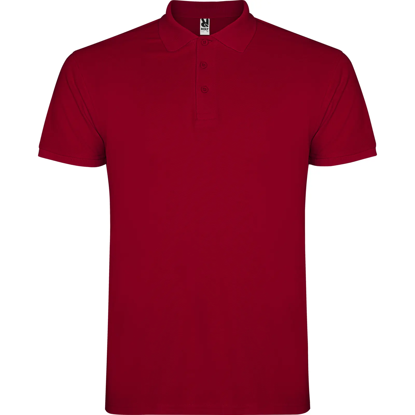 Polo uomo in 100% cotone 200 g Bordeaux Polo uomo in 100% cotone 200 g Bordeaux