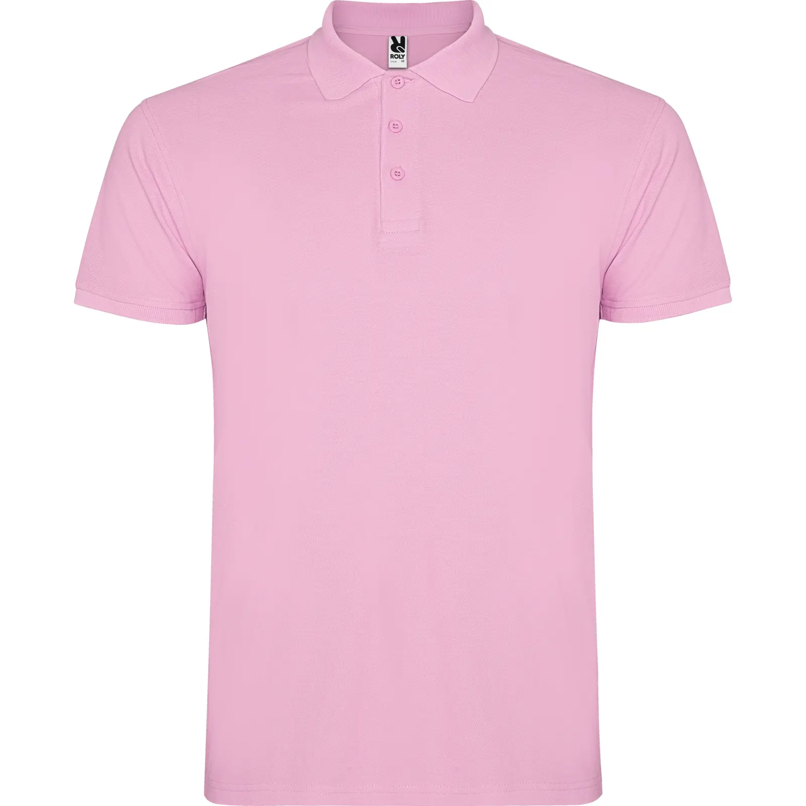Polo uomo in 100% cotone 200 g Rosa chiaro Polo uomo in 100% cotone 200 g Rosa chiaro