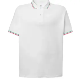 Polo uomo in 100% cotone 210 g – 2E4ZJVRXL Bianco