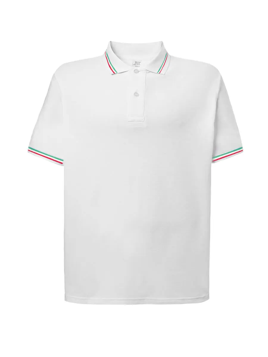 Polo uomo in 100% cotone 210 g – 2E4ZJVRXL Bianco Polo uomo in 100% cotone 210 g – 2E4ZJVRXL Bianco
