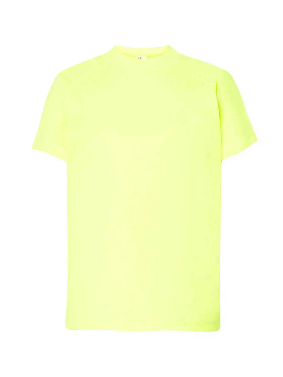 T-shirt bambino girocollo manica corta 130 g Giallo oro fluo T-shirt bambino girocollo manica corta 130 g Giallo oro fluo