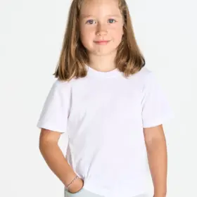 T-shirt bambino girocollo manica corta 140 g