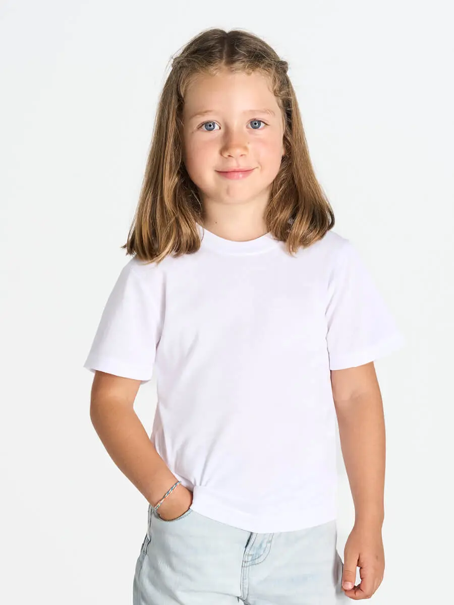 T-shirt bambino girocollo manica corta 140 g T-shirt bambino girocollo manica corta 140 g