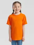 T-shirt bambino girocollo manica corta in 100% cotone 145 g