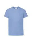 T-shirt bambino girocollo manica corta in 100% cotone 145 g