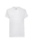 T-shirt bambino girocollo manica corta in 100% cotone 145 g