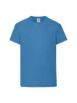 T-shirt bambino girocollo manica corta in 100% cotone 145 g