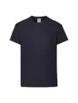T-shirt bambino girocollo manica corta in 100% cotone 145 g