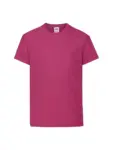 T-shirt bambino girocollo manica corta in 100% cotone 145 g