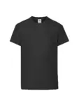 T-shirt bambino girocollo manica corta in 100% cotone 145 g