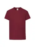 T-shirt bambino girocollo manica corta in 100% cotone 145 g