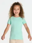 T-shirt bambino girocollo manica corta in 100% cotone 155 g