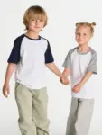 T-shirt bambino girocollo manica corta in 100% cotone 155 g – 2E94SUBRN
