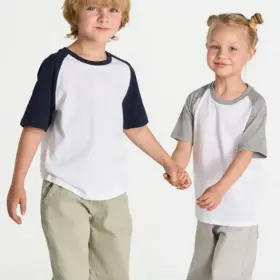 T-shirt bambino girocollo manica corta in 100% cotone 155 g – 2E94SUBRN