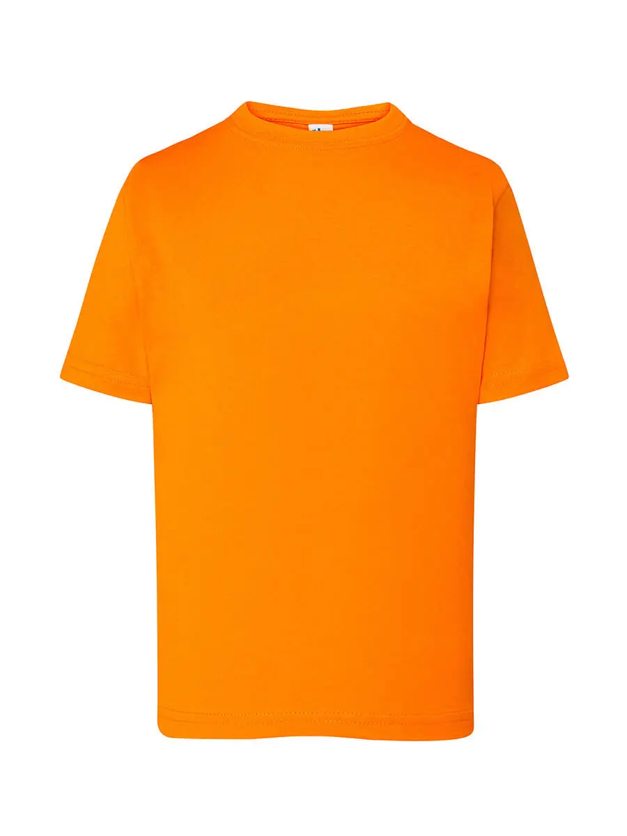 T-shirt bambino girocollo manica corta in 100% cotone 155 g – 2EXW67YN8 Arancione T-shirt bambino girocollo manica corta in 100% cotone 155 g – 2EXW67YN8 Arancione