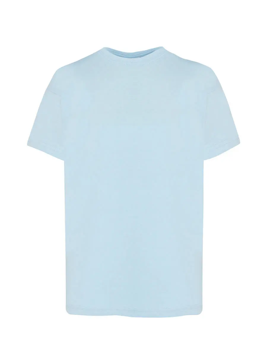 T-shirt bambino girocollo manica corta in 100% cotone 155 g – 2EXW67YN8 Azzurro cielo – Sky Blue T-shirt bambino girocollo manica corta in 100% cotone 155 g – 2EXW67YN8 Azzurro cielo – Sky Blue