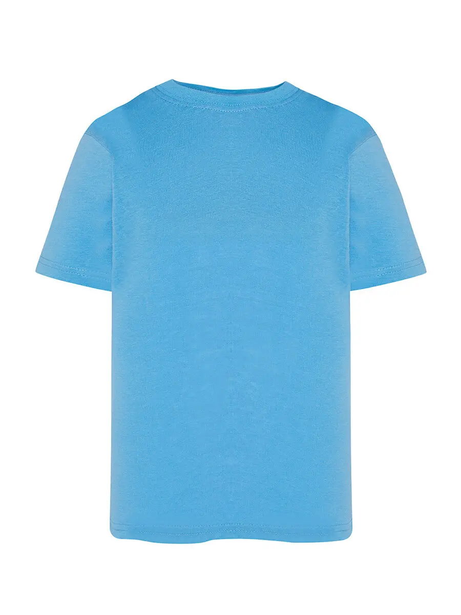 T-shirt bambino girocollo manica corta in 100% cotone 155 g – 2EXW67YN8 Azzurro cielo T-shirt bambino girocollo manica corta in 100% cotone 155 g – 2EXW67YN8 Azzurro cielo