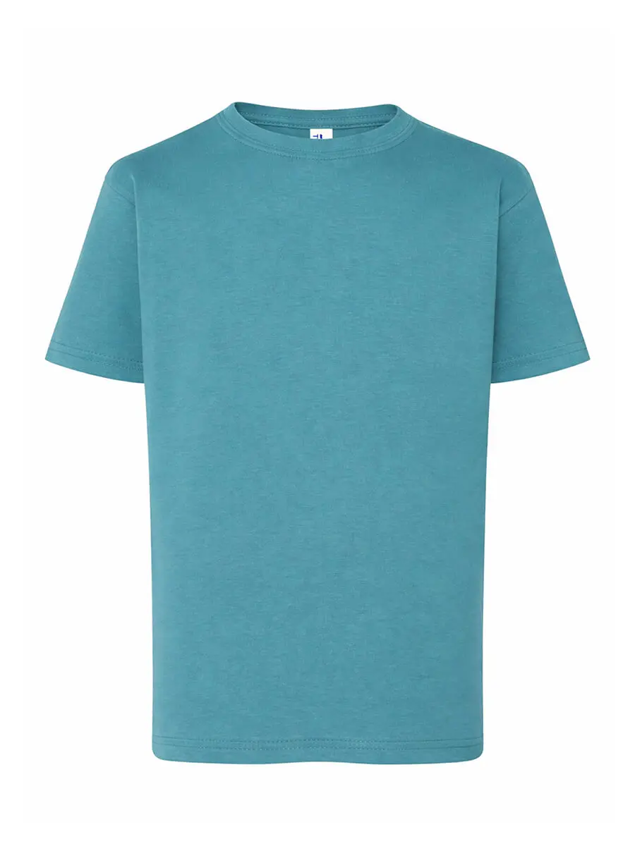 T-shirt bambino girocollo manica corta in 100% cotone 155 g – 2EXW67YN8 Blu petrolio T-shirt bambino girocollo manica corta in 100% cotone 155 g – 2EXW67YN8 Blu petrolio