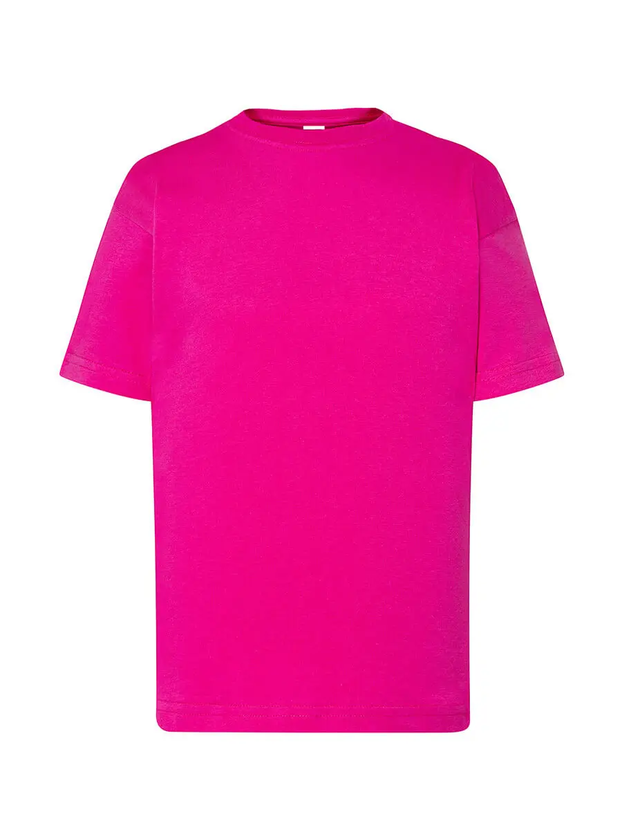 T-shirt bambino girocollo manica corta in 100% cotone 155 g – 2EXW67YN8 Fucsia – Fuchsia T-shirt bambino girocollo manica corta in 100% cotone 155 g – 2EXW67YN8 Fucsia – Fuchsia
