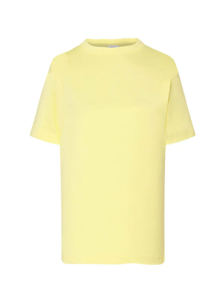 T-shirt bambino girocollo manica corta in 100% cotone 155 g – 2EXW67YN8 Giallo chiaro T-shirt bambino girocollo manica corta in 100% cotone 155 g – 2EXW67YN8 Giallo chiaro