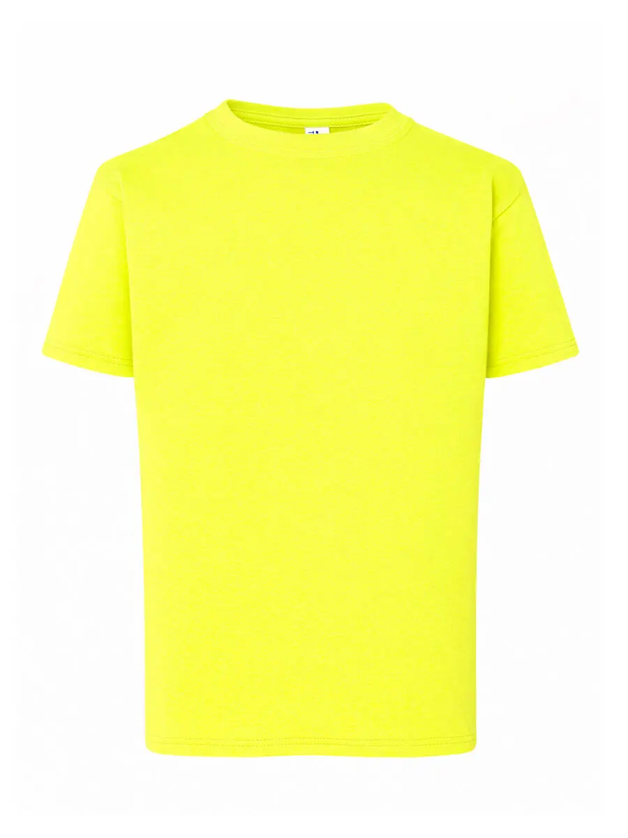 T-shirt bambino girocollo manica corta in 100% cotone 155 g – 2EXW67YN8 Giallo oro fluo T-shirt bambino girocollo manica corta in 100% cotone 155 g – 2EXW67YN8 Giallo oro fluo