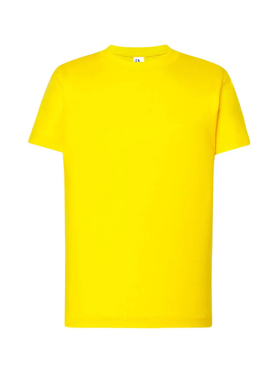 T-shirt bambino girocollo manica corta in 100% cotone 155 g – 2EXW67YN8 Giallo oro T-shirt bambino girocollo manica corta in 100% cotone 155 g – 2EXW67YN8 Giallo oro