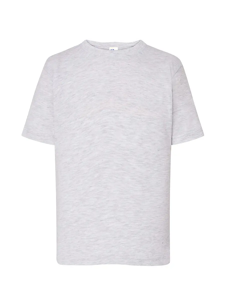 T-shirt bambino girocollo manica corta in 100% cotone 155 g – 2EXW67YN8 Grigio cenere T-shirt bambino girocollo manica corta in 100% cotone 155 g – 2EXW67YN8 Grigio cenere