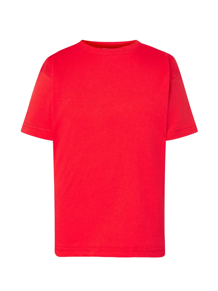 T-shirt bambino girocollo manica corta in 100% cotone 155 g – 2EXW67YN8 Rosso – Warm Red T-shirt bambino girocollo manica corta in 100% cotone 155 g – 2EXW67YN8 Rosso – Warm Red
