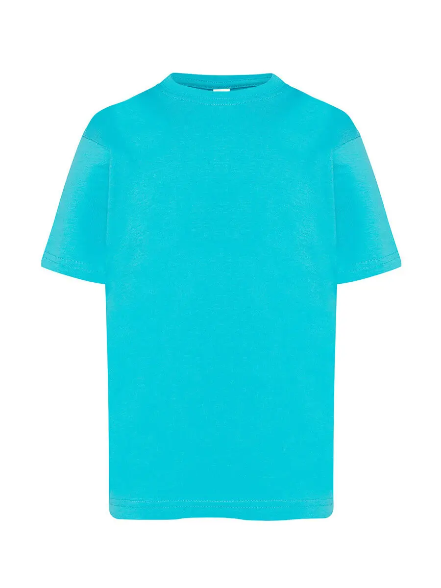 T-shirt bambino girocollo manica corta in 100% cotone 155 g – 2EXW67YN8 Turchese T-shirt bambino girocollo manica corta in 100% cotone 155 g – 2EXW67YN8 Turchese