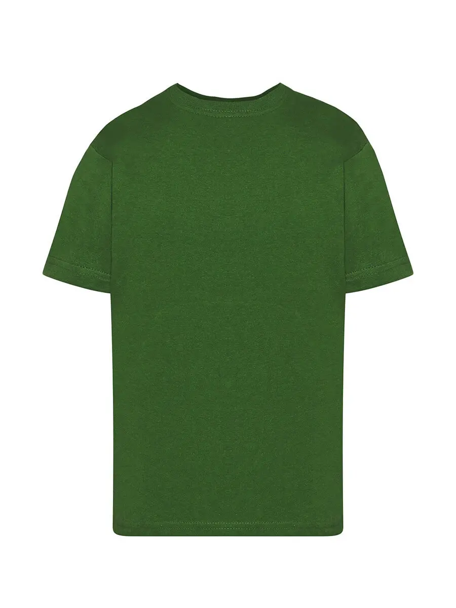 T-shirt bambino girocollo manica corta in 100% cotone 155 g – 2EXW67YN8 Verde Bottiglia T-shirt bambino girocollo manica corta in 100% cotone 155 g – 2EXW67YN8 Verde Bottiglia