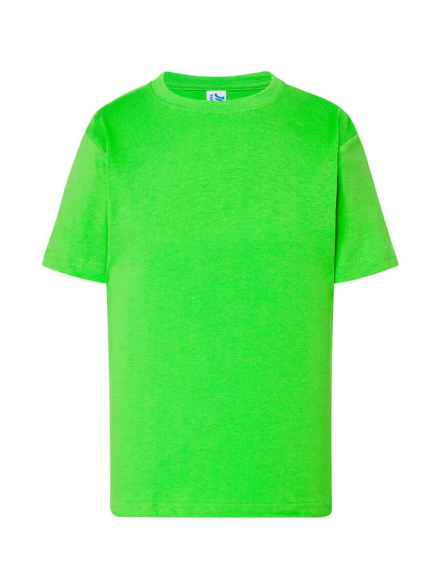T-shirt bambino girocollo manica corta in 100% cotone 155 g – 2EXW67YN8 Verde lime fluo T-shirt bambino girocollo manica corta in 100% cotone 155 g – 2EXW67YN8 Verde lime fluo