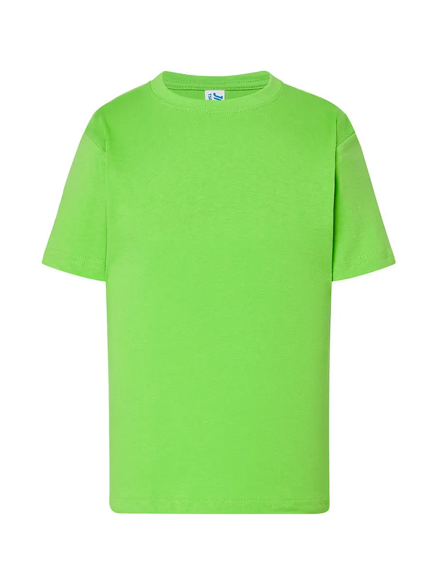 T-shirt bambino girocollo manica corta in 100% cotone 155 g – 2EXW67YN8 Verde lime T-shirt bambino girocollo manica corta in 100% cotone 155 g – 2EXW67YN8 Verde lime