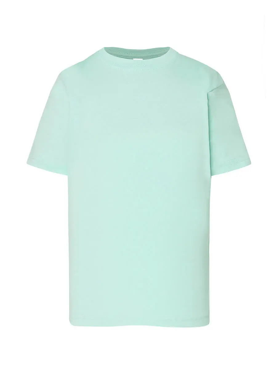 T-shirt bambino girocollo manica corta in 100% cotone 155 g – 2EXW67YN8 Verde menta T-shirt bambino girocollo manica corta in 100% cotone 155 g – 2EXW67YN8 Verde menta